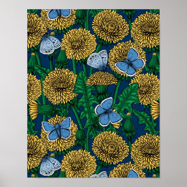 Póster Dandelion medow (Frente)