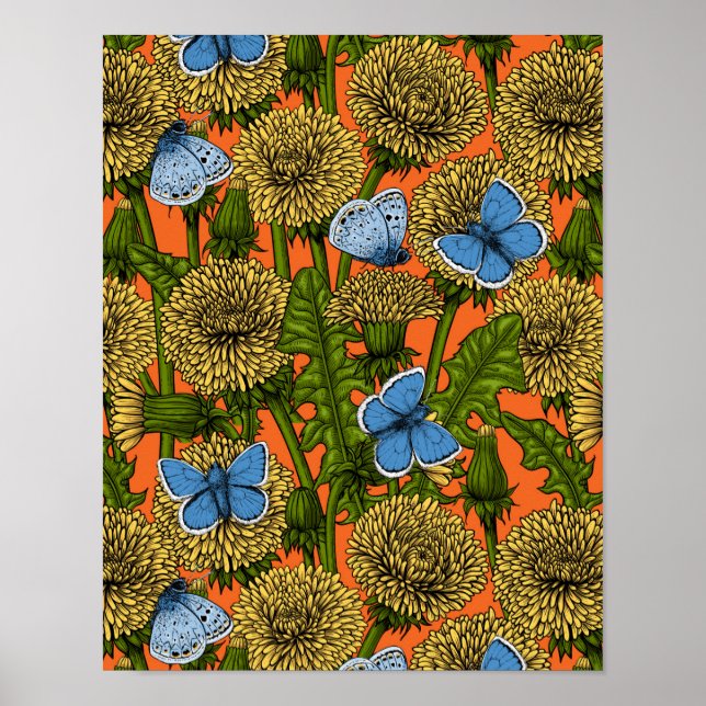 Póster Dandelion medow (Frente)