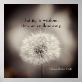 Póster Dandelion Poetry