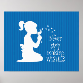 Póster Dandelion Wishes Design Poster