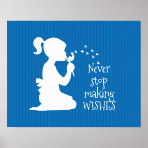 Póster Dandelion Wishes Design Poster