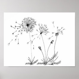 Póster Dandelions