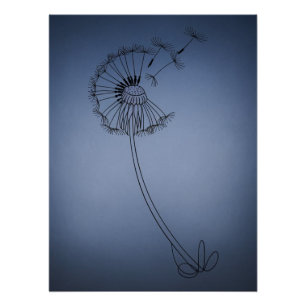 Póster dandilion flower 