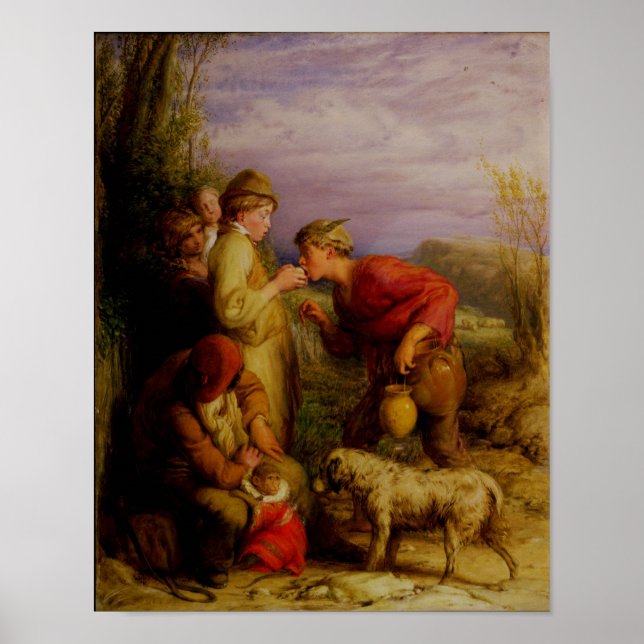 Póster Dando un bocado (Frente)