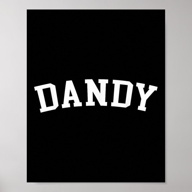 Póster Dandy (Frente)