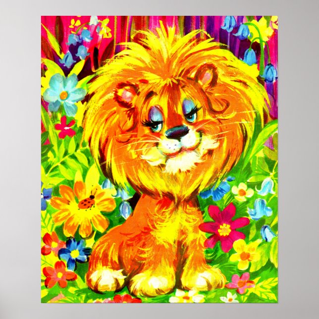Póster dandy lion (Frente)