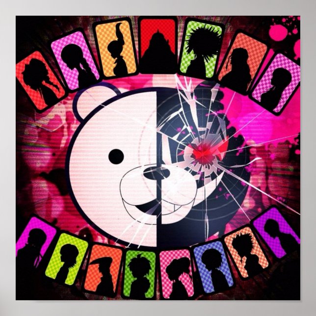 Póster dangan ronpa (Frente)