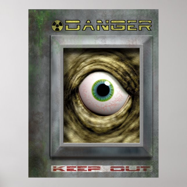 Póster Danger (Frente)