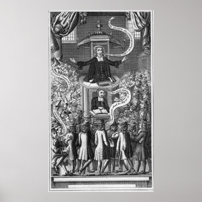 Póster Daniel Burgess, illustration from 'Portraits (Frente)