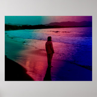 Póster Daniel en Playa Negra, Puerto Viejo