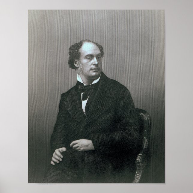 Póster Daniel Maclise. RA (Frente)