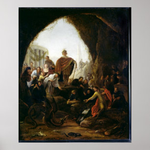 Póster Daniel que mata al dragón del Baal