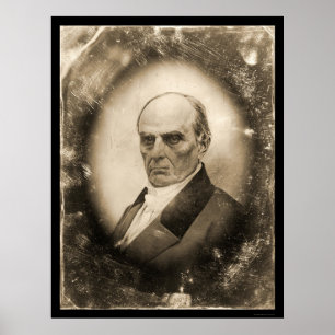 Póster Daniel Webster Daguerreotype 1845