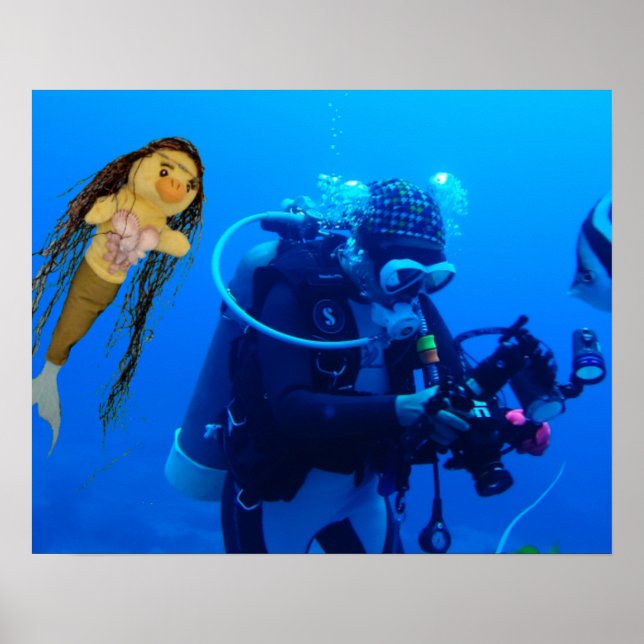 Póster Danni, la Poster de la sirena