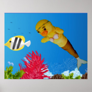 Póster Danni la Sirena