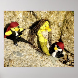 Póster Danni the Mermaid and Pirates Poster