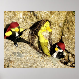 Póster Danni the Mermaid and Pirates Poster