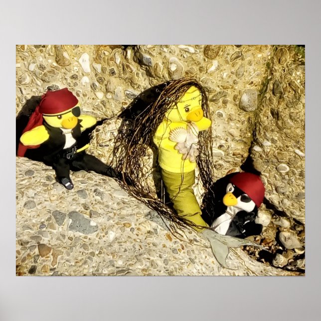 Póster Danni the Mermaid and Pirates Poster (Frente)