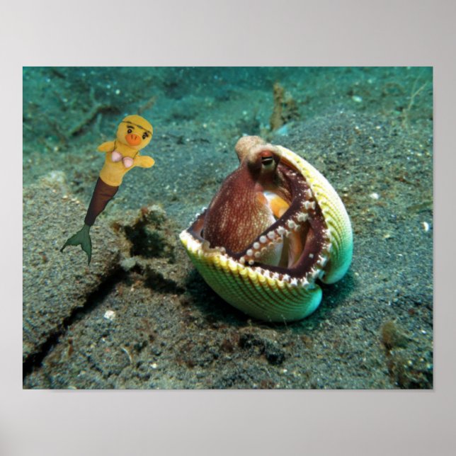 Póster Danni the Mermaid  Poster (Frente)