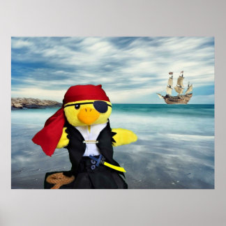 Póster Danny Duck el Pirata.