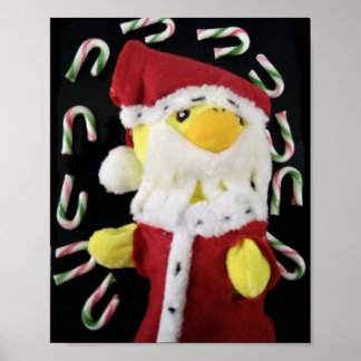 Póster Danny Duck Santa Poster