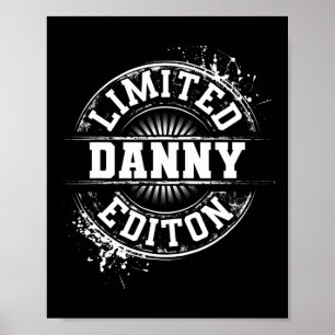 Póster Danny Limited Edition Funny Chiste de nombre perso