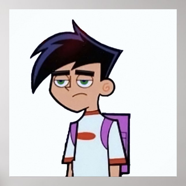 Póster Danny Phantom sad (Frente)
