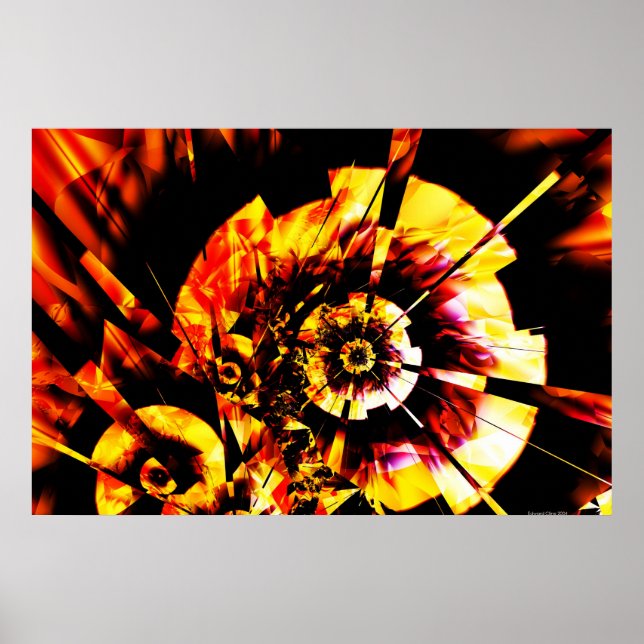 Póster Daño colateral (Frente)