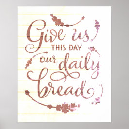 Póster Danos Este Día