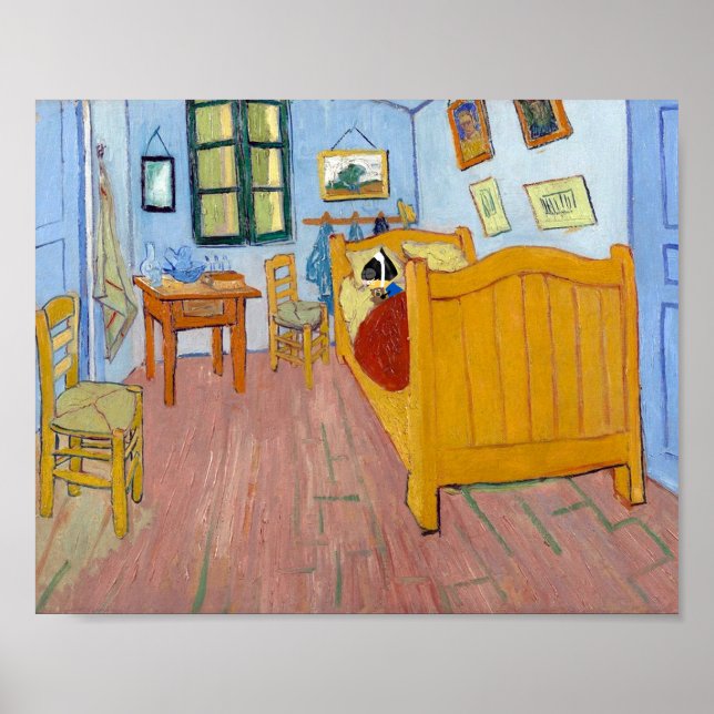 Póster Dans sa cámara ("En su dormitorio") (Frente)