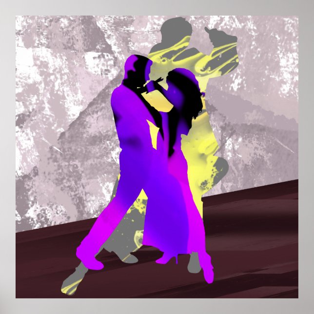 Póster Danseurs de tango argentin (Frente)