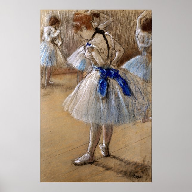 Póster Danseuse (bailarina), Edgar Degas (Frente)