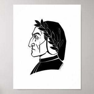 Póster Dante Alighieri