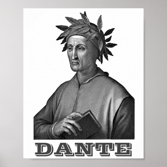 Póster Dante Alighieri Poster (Frente)