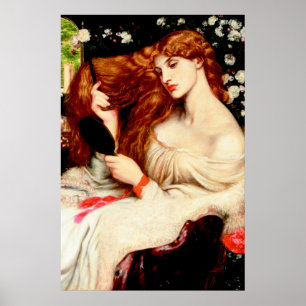 Póster Dante Gabriel Rossetti