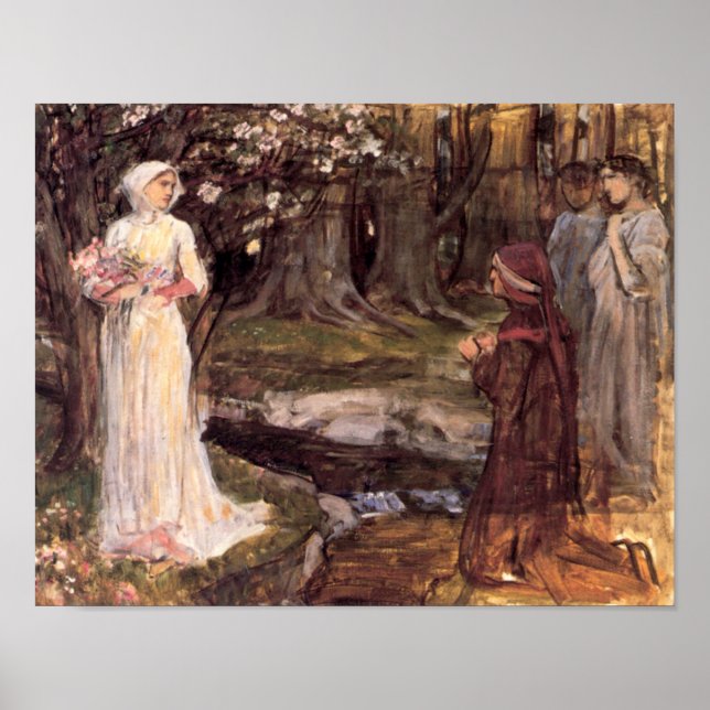 Póster Dante y Beatrice (Frente)