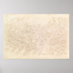 Póster Dante y Beatriz, del ` de Dante divino