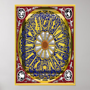 Póster Dante zodiac