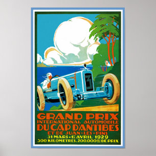 Póster d'Antibes de Grand Prix Du Cap
