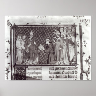 Póster d'Antioch de Jean antes de Martín IV