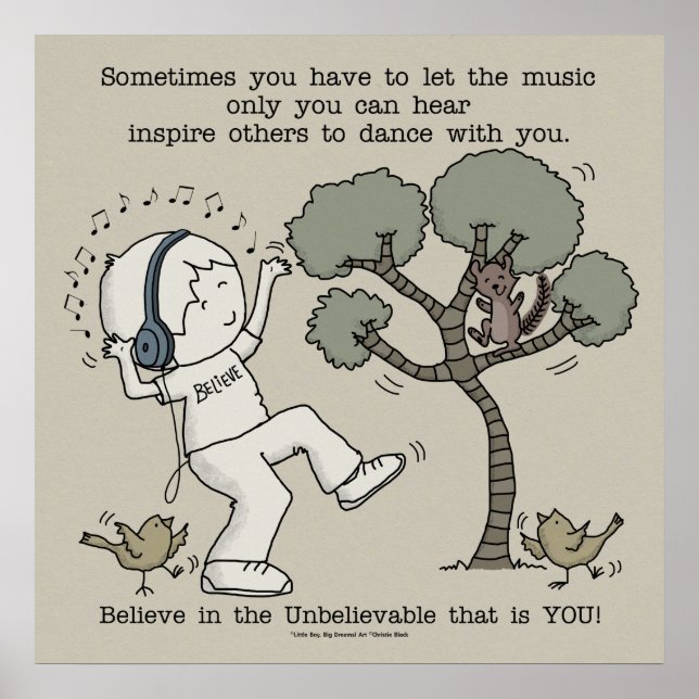 Póster Danza (Frente)