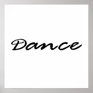 Póster Danza