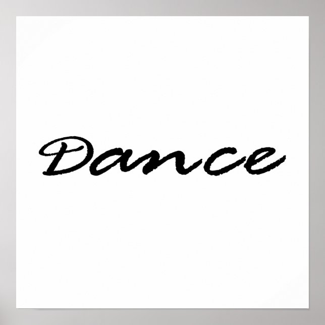 Póster Danza (Frente)