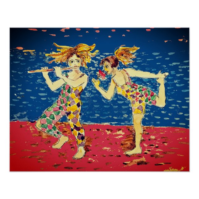 Póster Danza (Anverso)