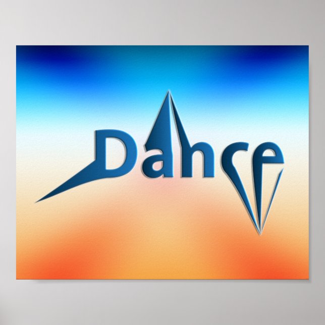 Póster Danza (Frente)