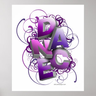 Póster danza 3D (verano)