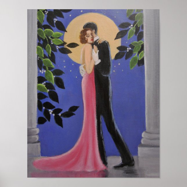 Póster Danza a la luz de la luna, Poster (Frente)