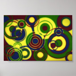 Póster Danza cuadrada