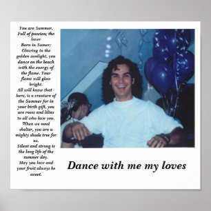 Póster danza de Alex