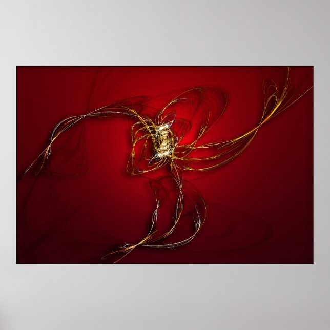 Póster Danza de fuego (Frente)